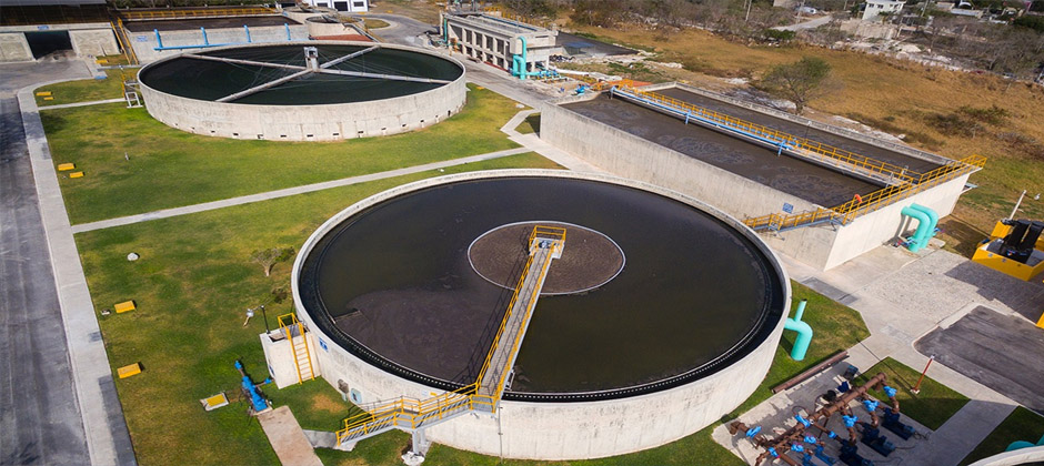 Planta Sur de tratamiento de aguas residuales, Cancún, Quintana Roo